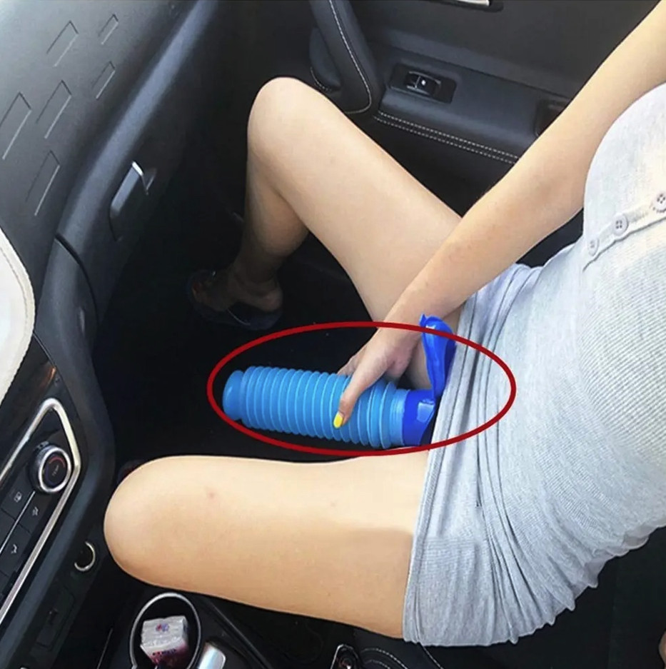 1set Portable Car Urinal Bottle Travel Camping Emergency Toilet – NEW