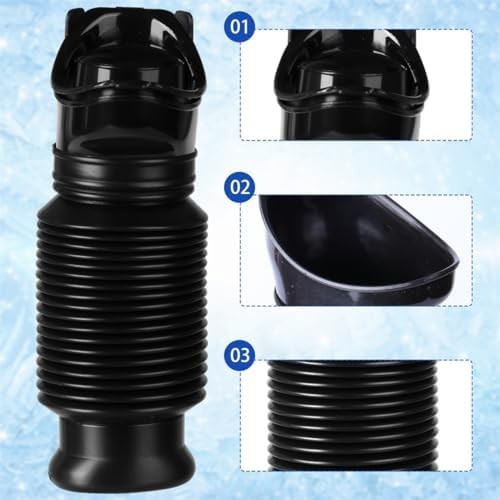 Orinal portátil 750ml unisex, botella para orina, camping y viajes