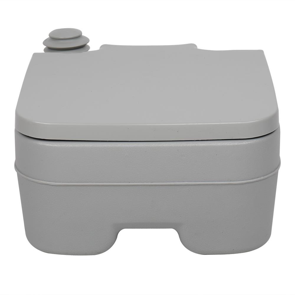 Portable Toilet 10L 2.6 Gallon Camping Toilet Flush Travel Potty Indoor/Outdoor