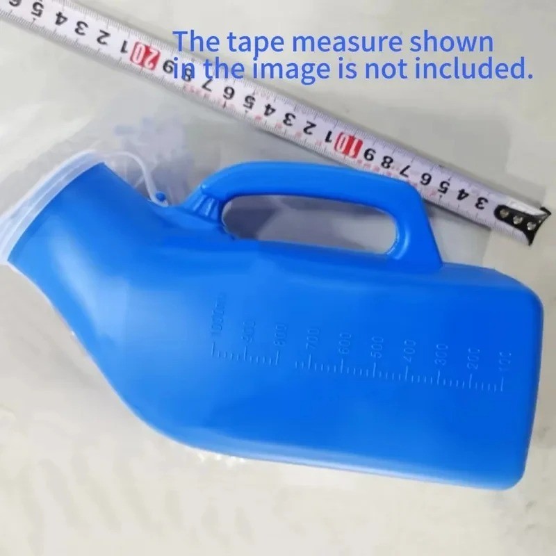 1 pc 1200ml Portable Men Urinal Bottle with Handle Travel Toilet