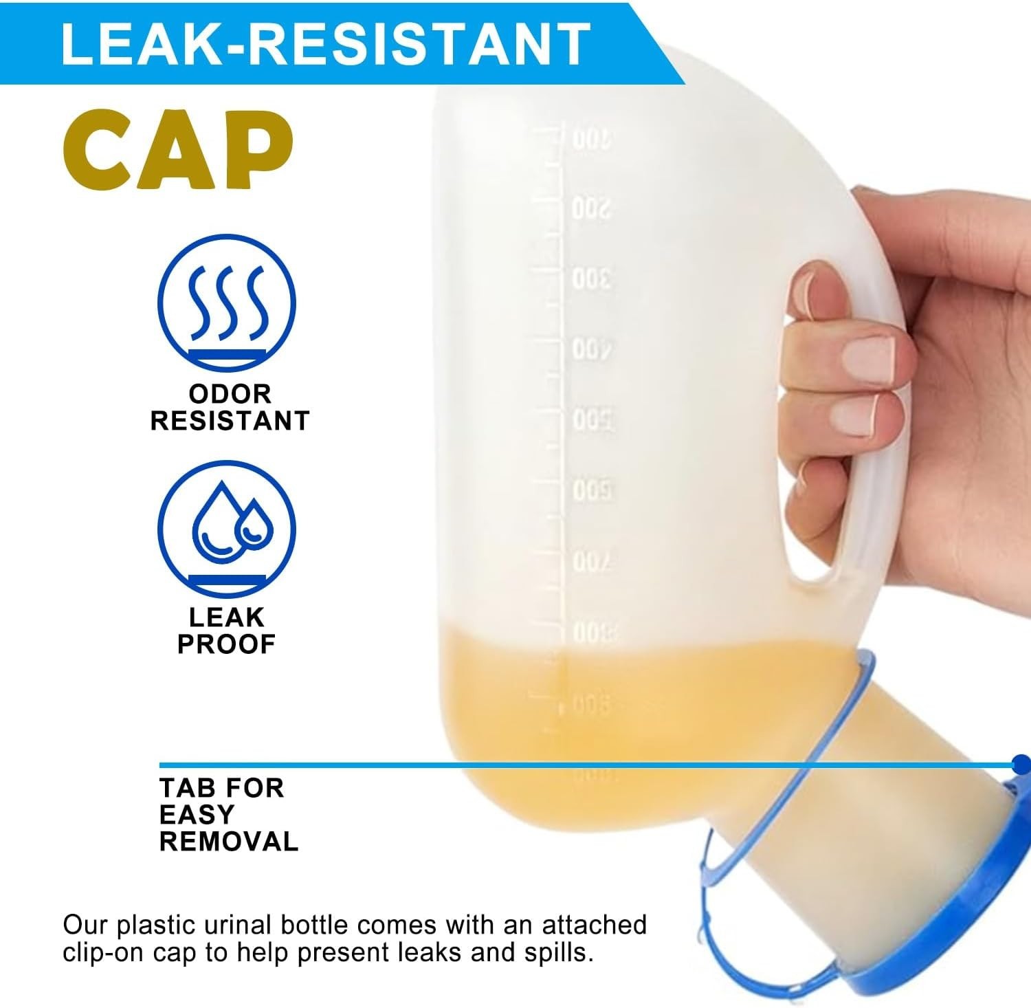 32oz Leak-Proof Portable Urinal Bottle – Ideal for Travelers & Outdoor Lovers