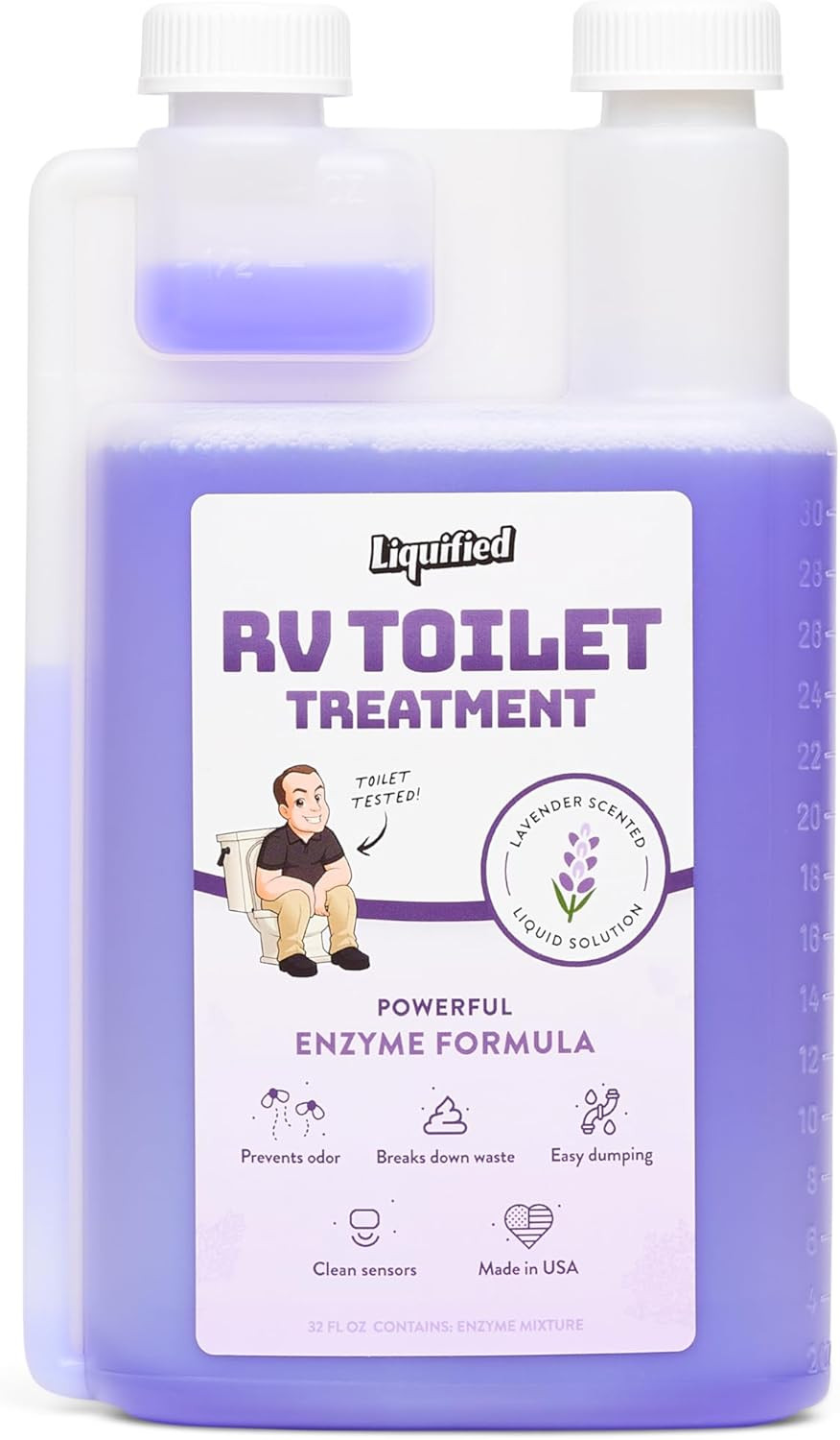 – Black Holding Tank Digester – Odor Eliminator – Lavender Scent – Matts RV R…