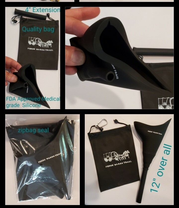 Female Urination Device Women Able to Pee Standing Up Use as Funnel for Camp hik