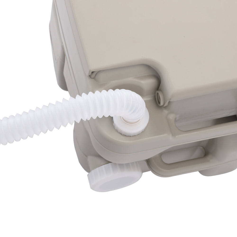 Portable toilet with sink and hand washing station – Camping WC with 20L flush
