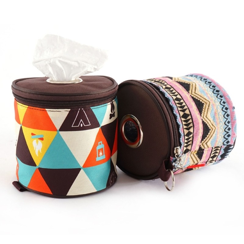 Durability Oxfords Cloth Rainproof Tissue Storage Bag For Backpacking Activity