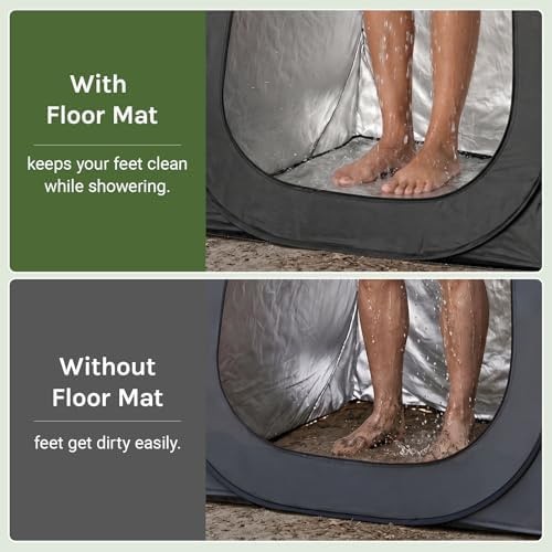 Wolfwise Pop Up Changing Tent Pro for Camping, Portable Shower Tents with Rem…