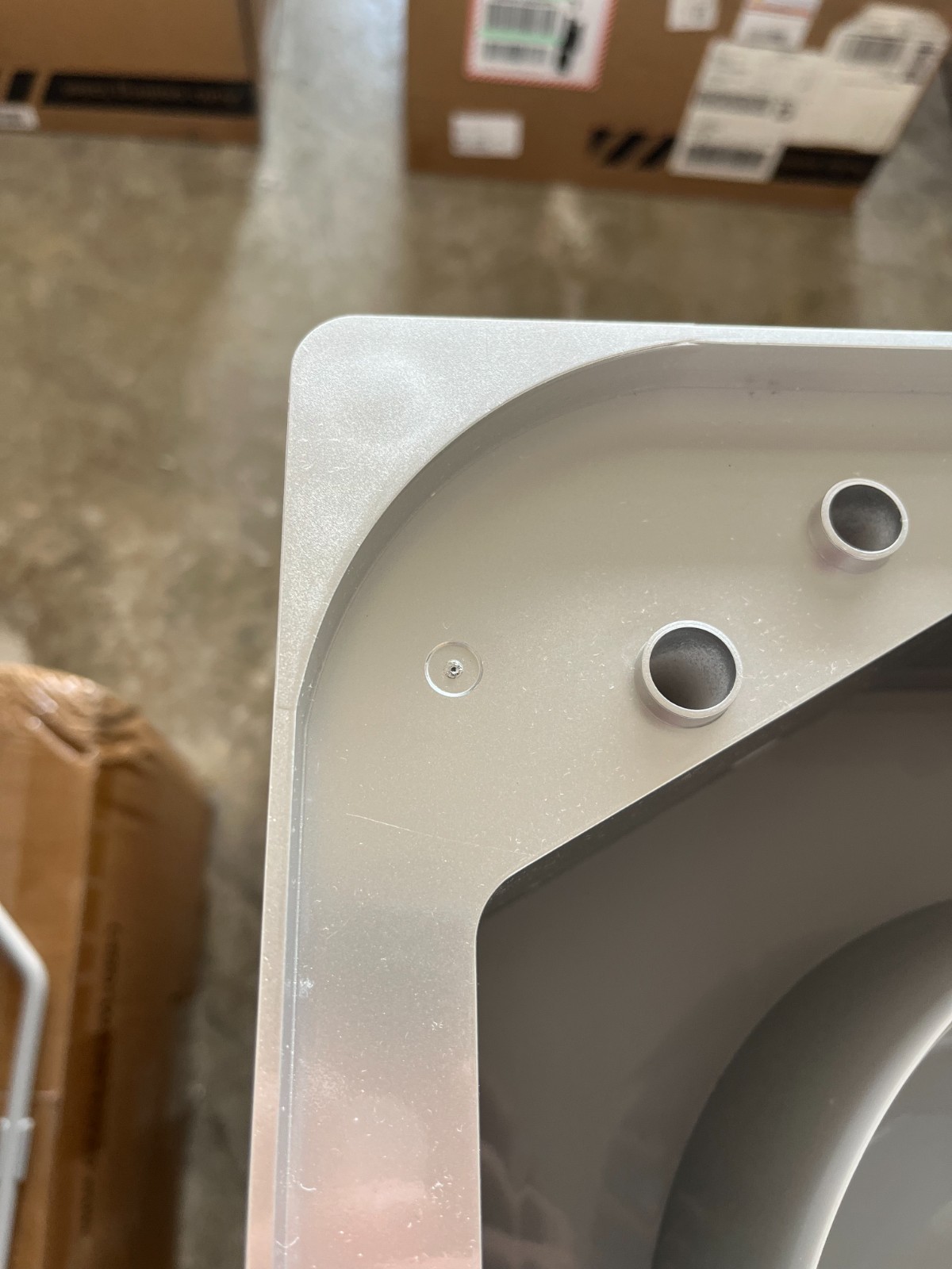 MODIWELL Dry Flush Toilet, LE-310 Grey, Used-Class C