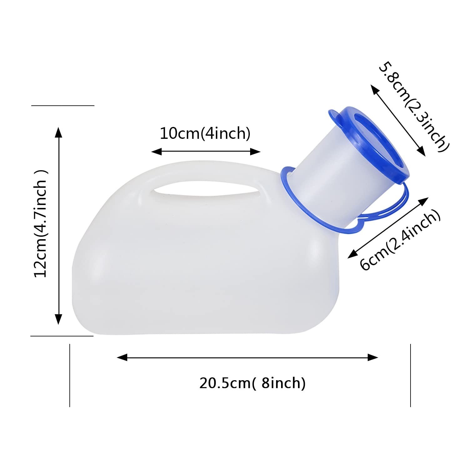 AWOKEN Portable Unisex Urinal for Camping and Travel, Leakproof Pee Bottle