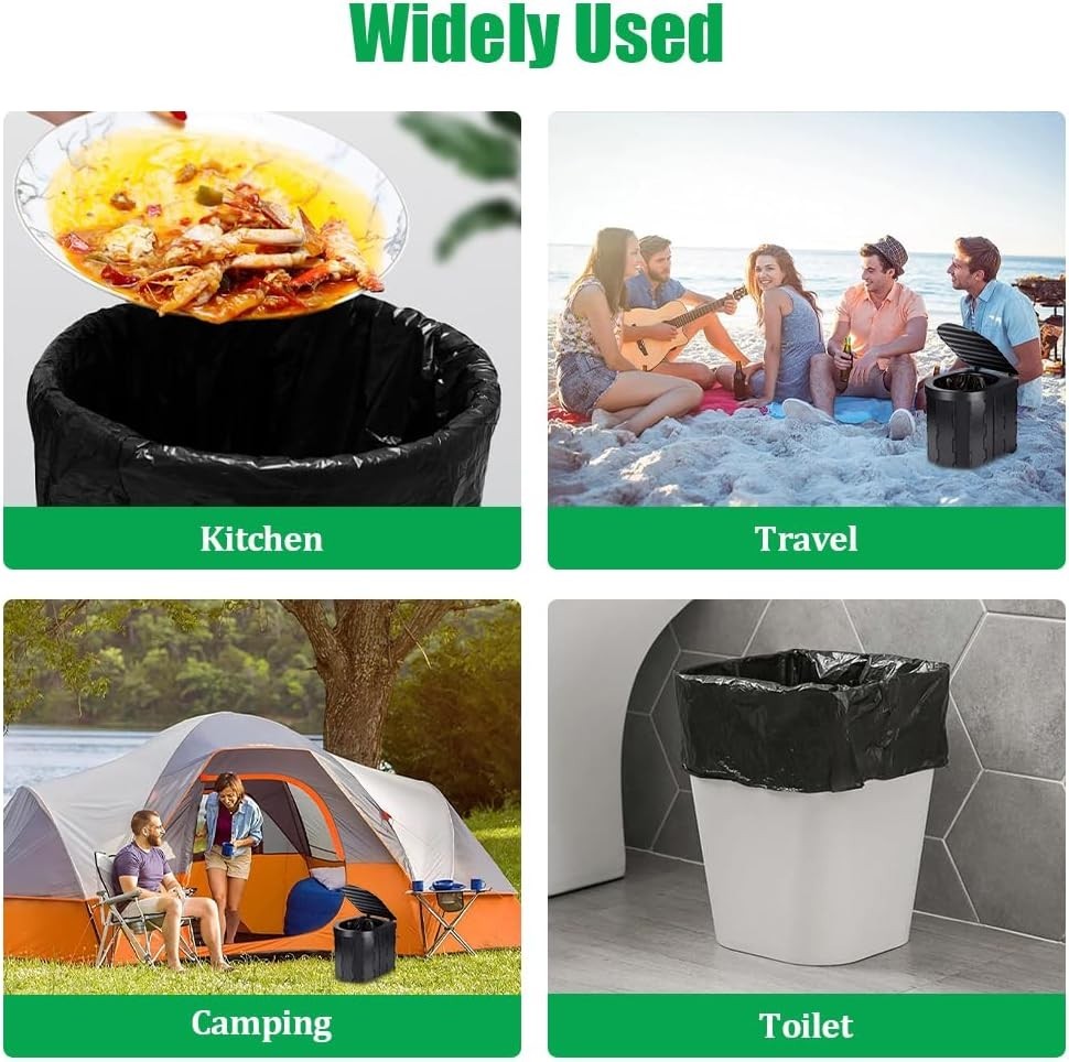 120 Pack Camping Toilet Bags – Portable Waste Bags for Outdoor Use