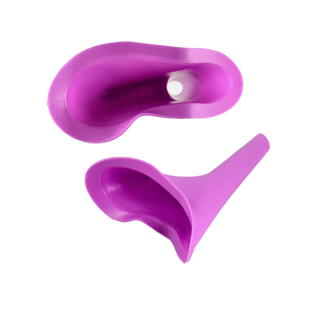 5pcs Portable Female Woman Ladies She Urinal Urine Wee Funnel Camping Travel Loo