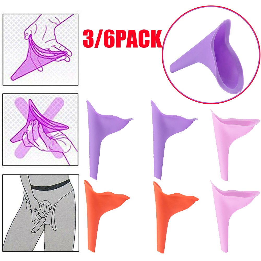 LOTS Portable Urinal Funnel Female Woman Ladies She Urinal Urine Funnel Outdoor