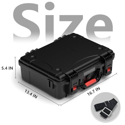 Starlink Mini Case – Waterproof Hard Case – Fits Star Link Mini Dish – Portable