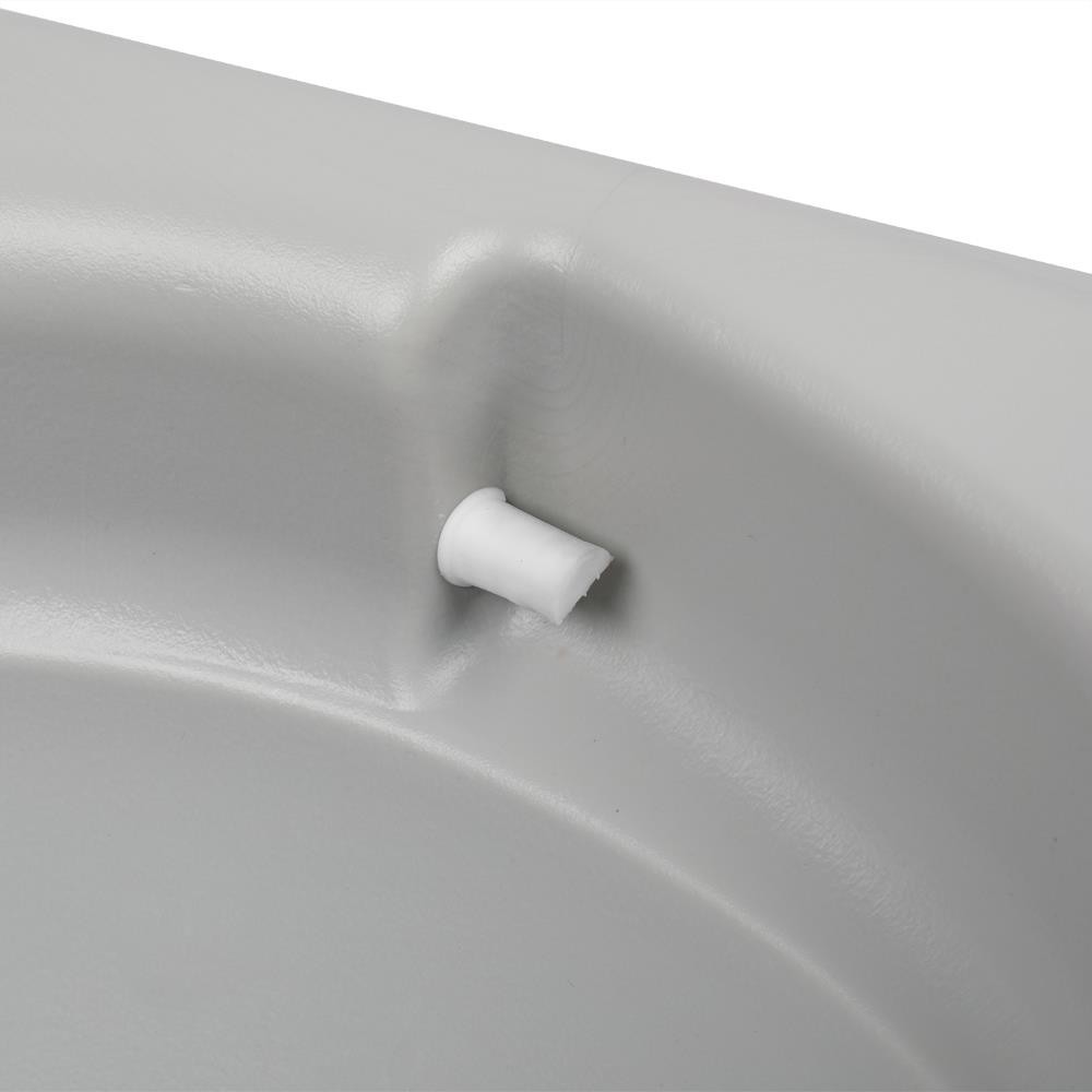 MOTOOS 2.6 Gallon Grey Sump Upgrade Outdoor Toilet