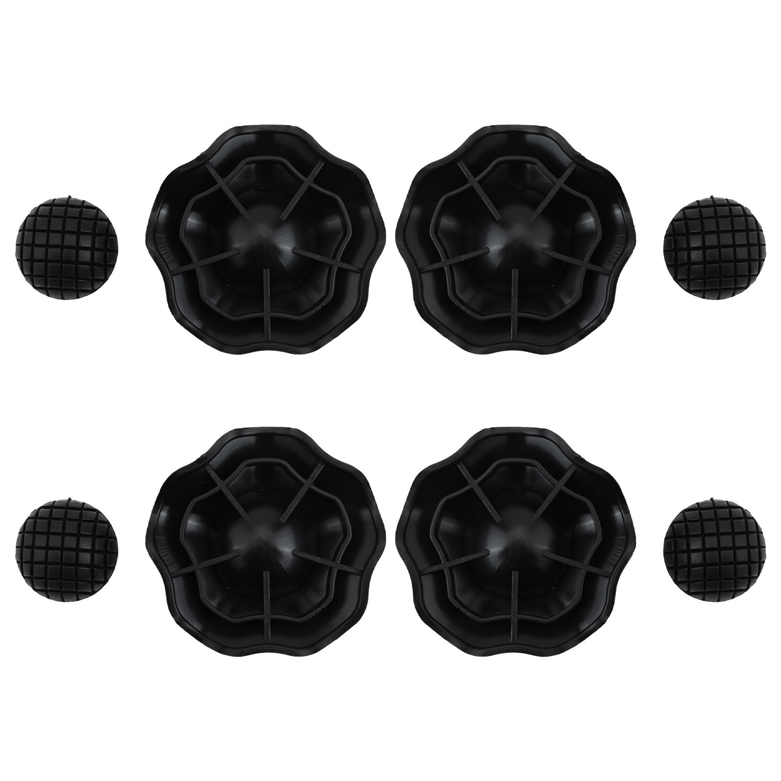 Outdoor Camping Chair Leg Mat Prevents Sinking and Enhances Stability Pack of 4