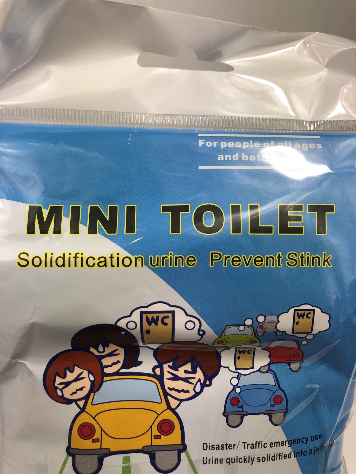 Lot 19 Portable Travel Urine Bag Emergency Mobile Camping Car Disposable Urinal