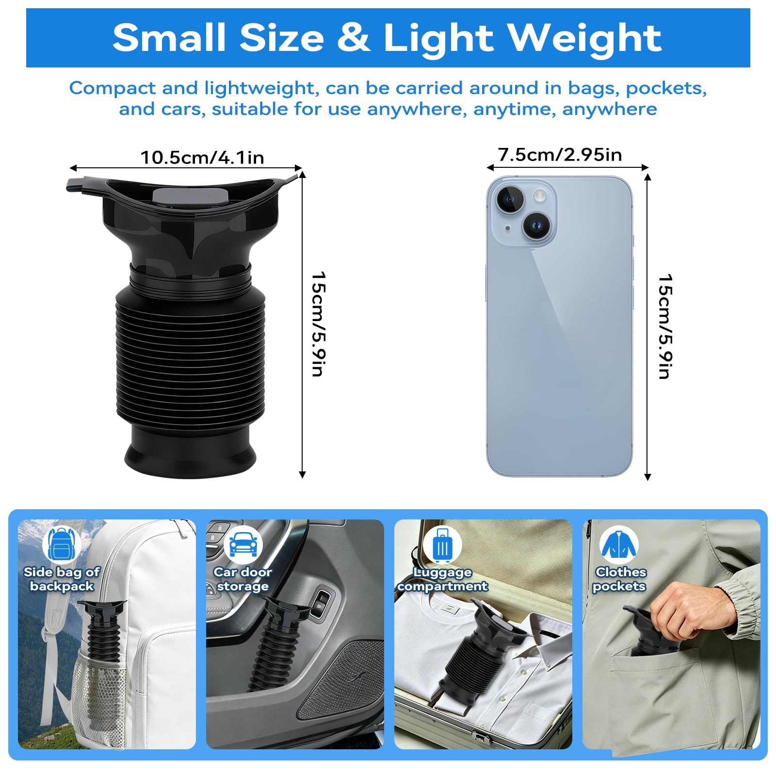 Pee Bottles for Men Adjustable Emergency Urinal 750ml Car Pee Bottle for Men and