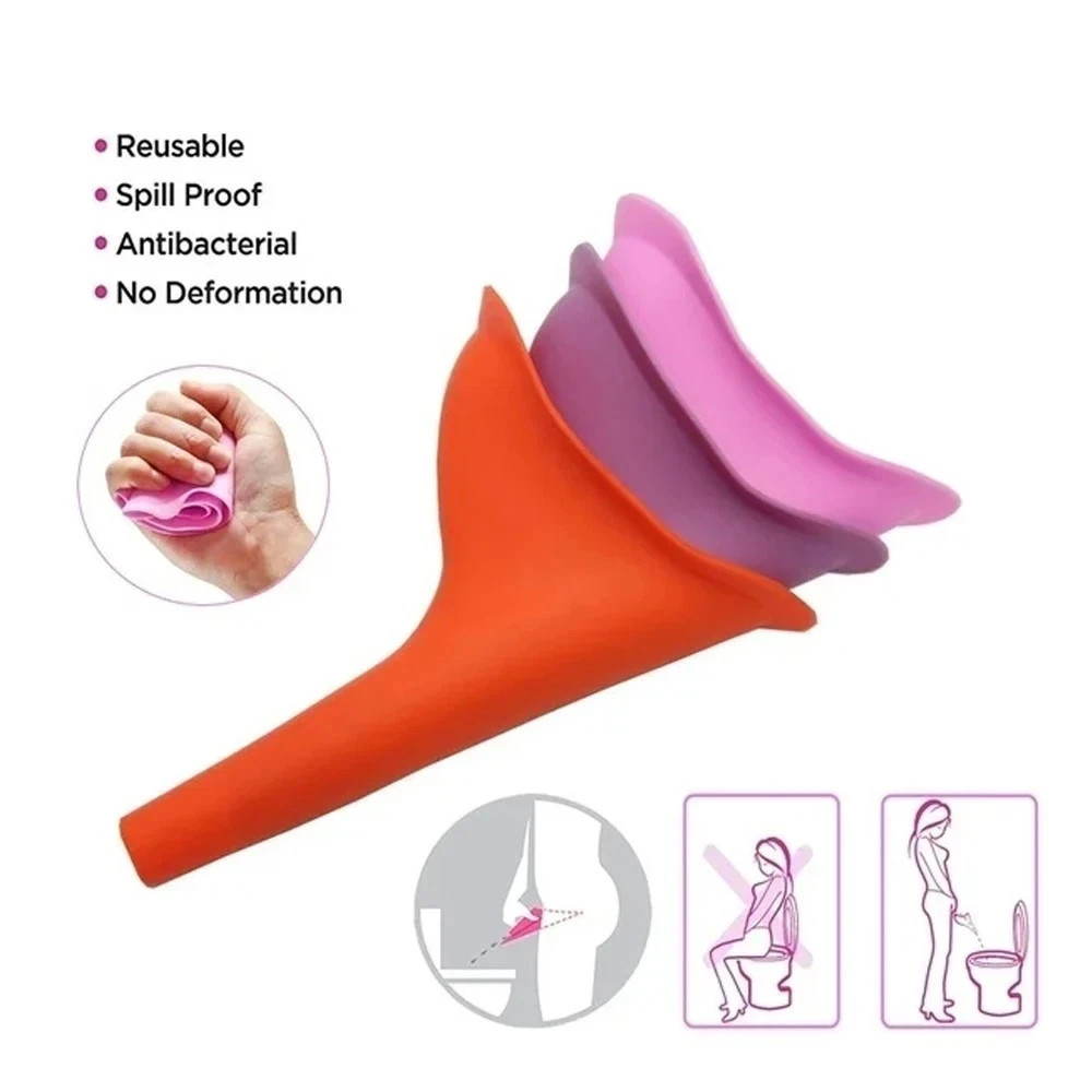 Womens Portable Urinal Standing Freedom Pee Funnel for Travel and Outdoor*