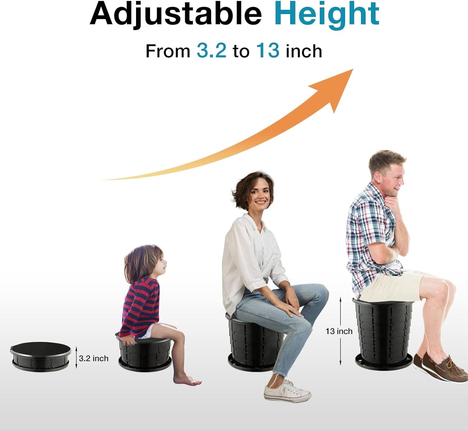 Multi-Functional Foldable Toilet – Portable and Compact for All Your Adventures