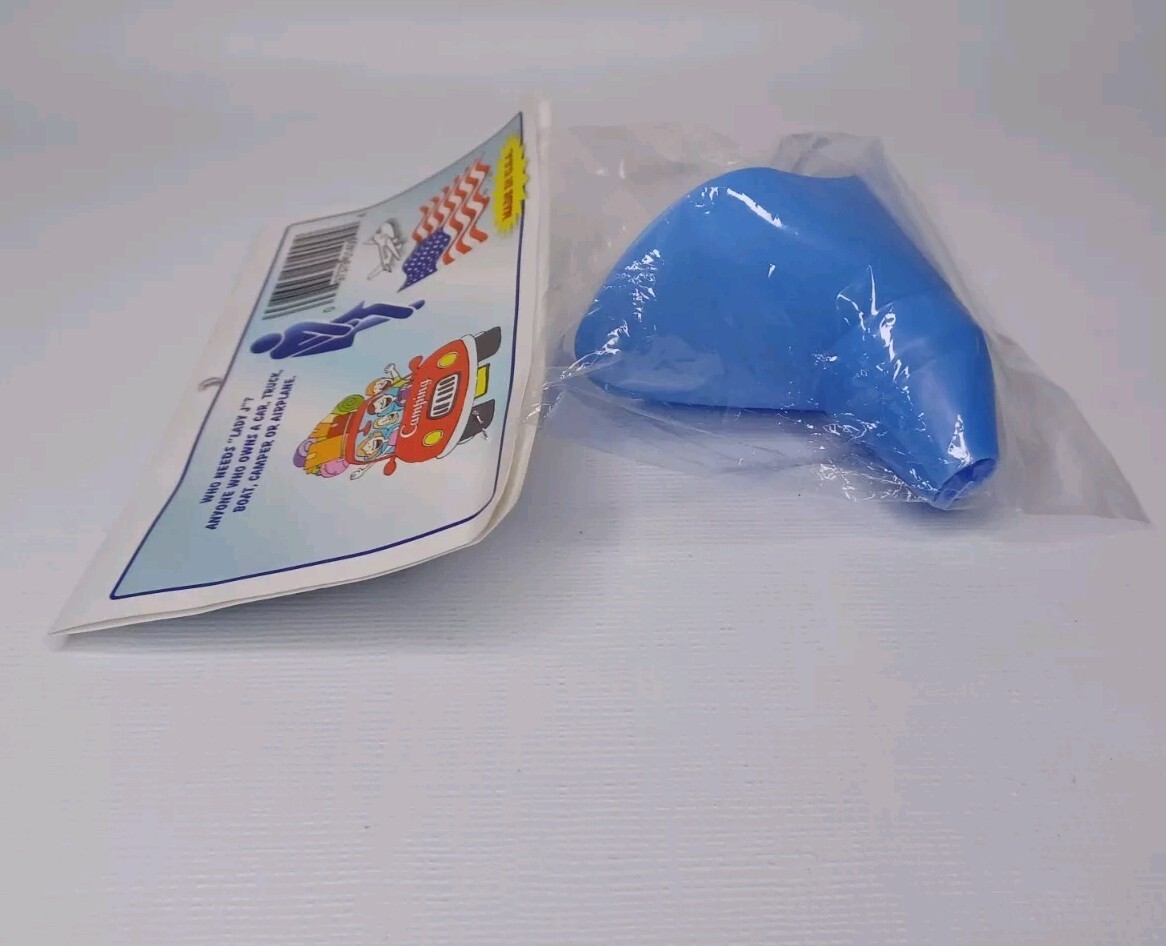 Lady Female Portable Urinal Urine Director Blue Plastic New