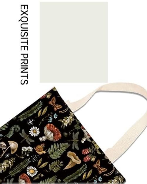 Hanging Car Trash Can Bag – Boho Brown Mushroom Design, Back Cute Boho Mushroom