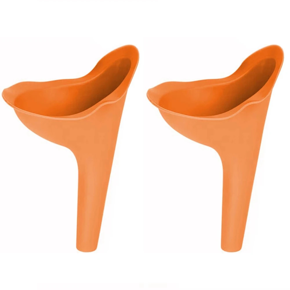 2PCS Reusable Portable Urinal Women Female Travel Camping Travel Toilet