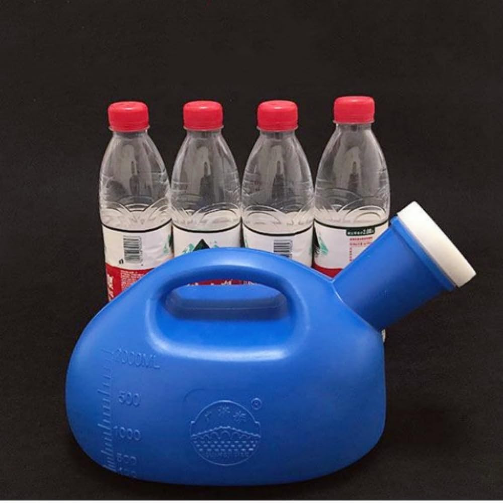 2000ML Male Urinal YUMSUM Portable Mens Potty Pee Bottle Collector Travel Toliet