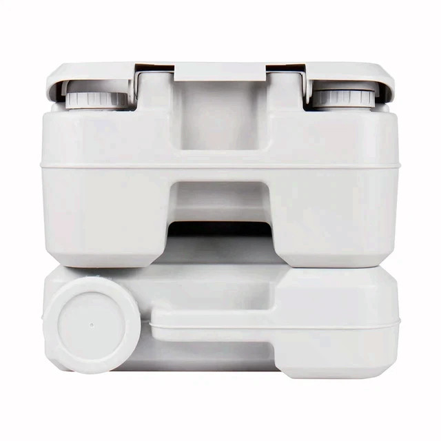 Ⓢeaflo Portable Toilet SFPT-10-01 2.6 Gallon RV Camping Marine Boat