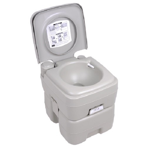 5 Gallon 20L Portable Survival Camping RV Flush Toilet Completely Self-Contained