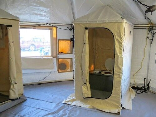 Western Shelter Systems Single Stall Relief Station Portable Toilet NEW Camping