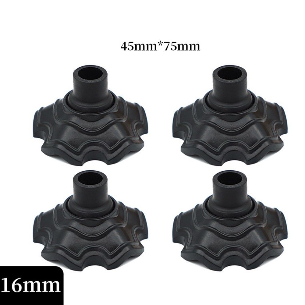 Plastic Foot for For Pads for Camping Chairs Set of 4 Nonslip Functionality