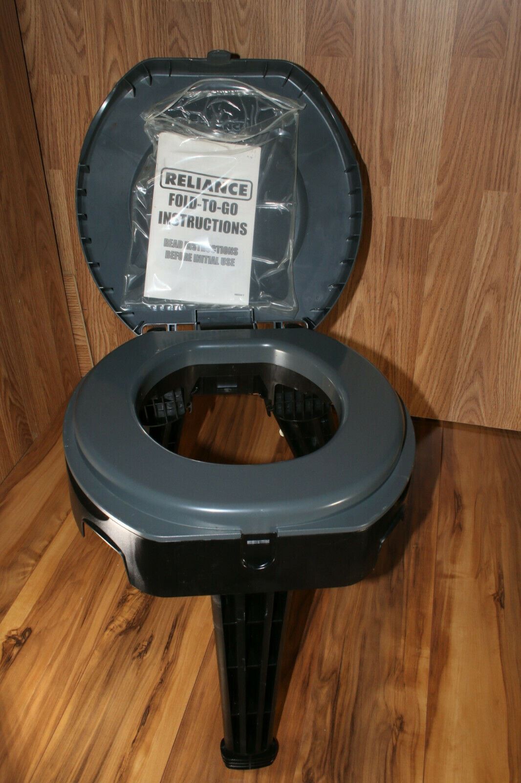 Folding Portable Toilet Reliance Collapsible Camping,Hiking,Road Trips GOTTA GO