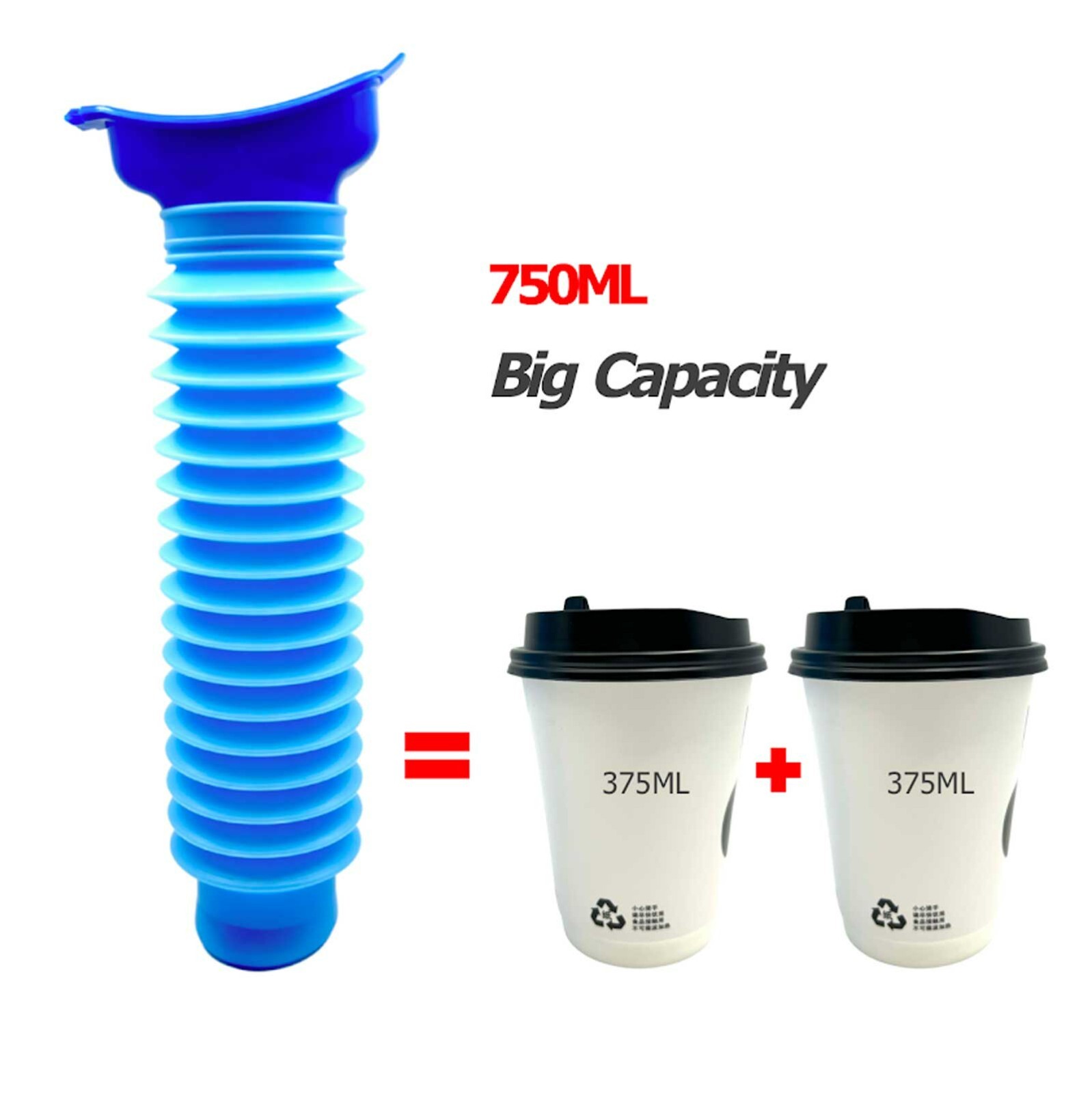 Emergency Portable Urinal Travel Camping Car Toilet Pee Bottle Kit Male Female
