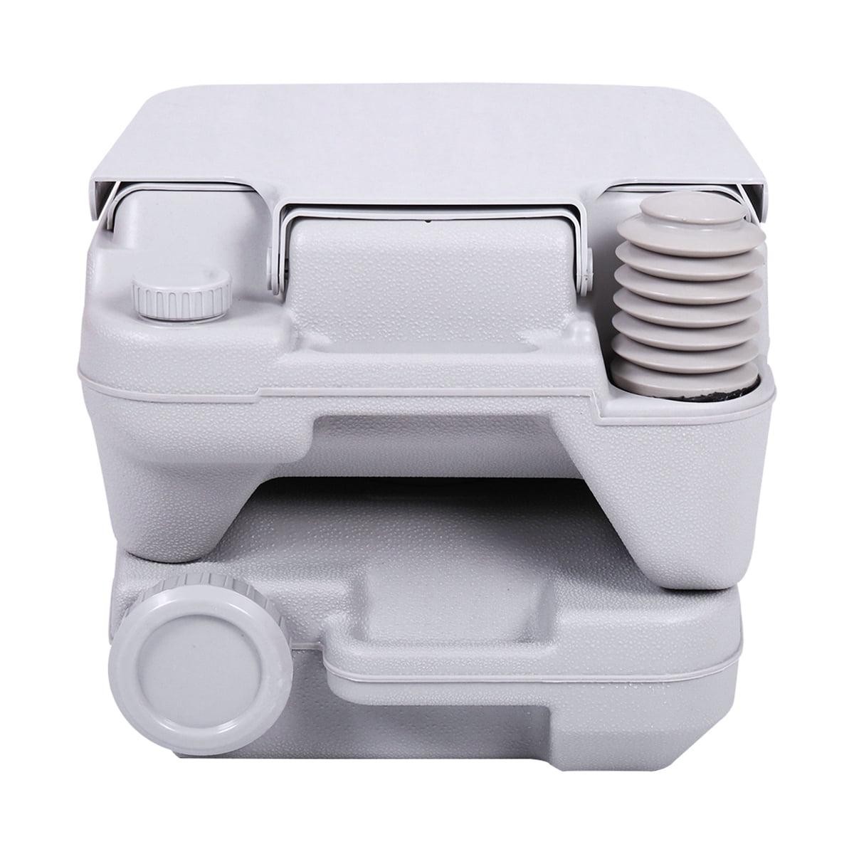 2.6 Gallon Camping Toilet Outdoor Porta Potty for RV Travel Camping Boating