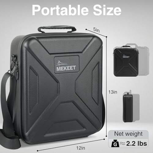 Starlink Mini Case – Ultra-Light Portable Storage for Mini Dish – Black