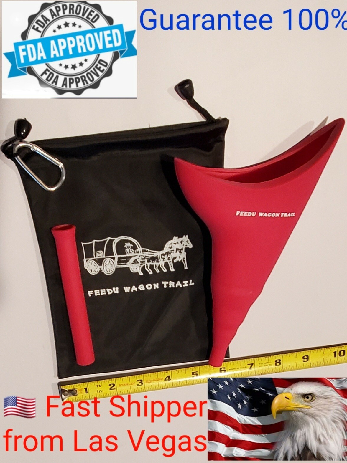 2 pk Female Urination Device Women Able to Pee Standing Up Funnel for Camp hike