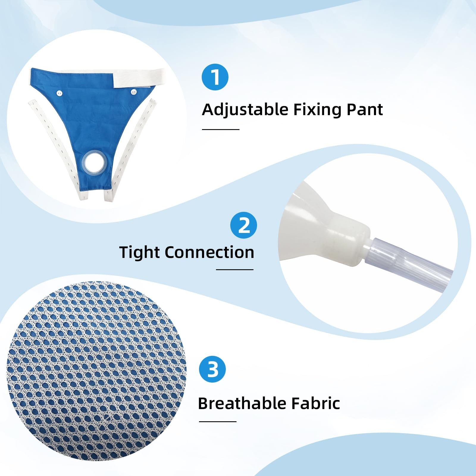 Wearable Urine Collection Bag External Catheter for Women, Reusable Portable …