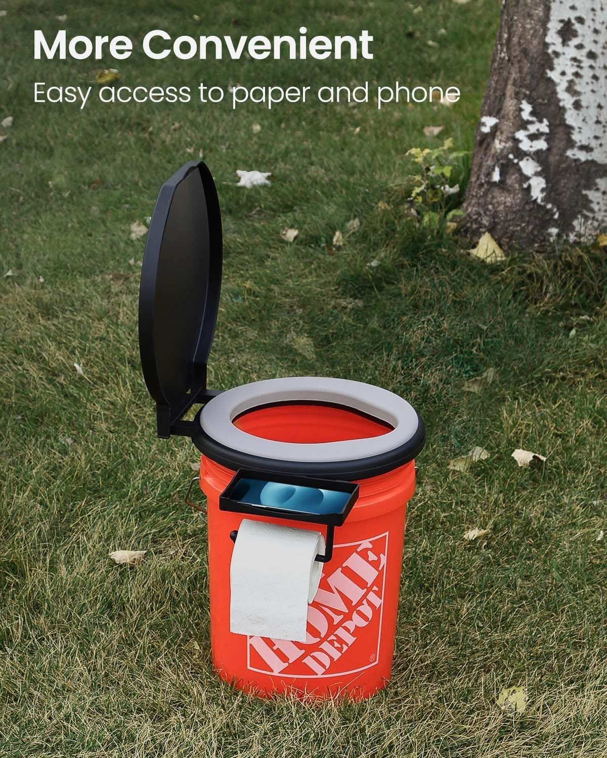 Durable & Hygienic Portable Toilet Seat for Kids & Adults – Perfect for Camping