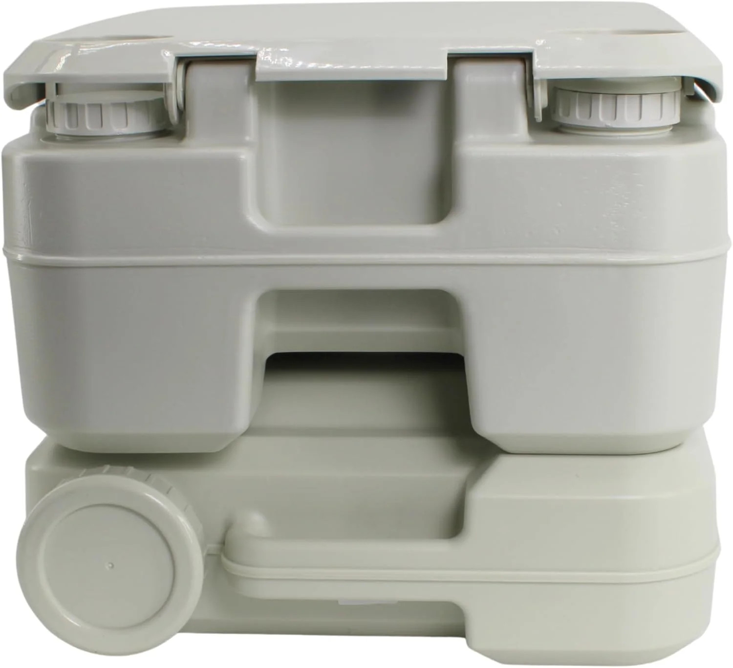 SEAFLO Premium Camping Portable Toilet – 5.8 Gallon Waste 3.43 Gall Fresh Tank (