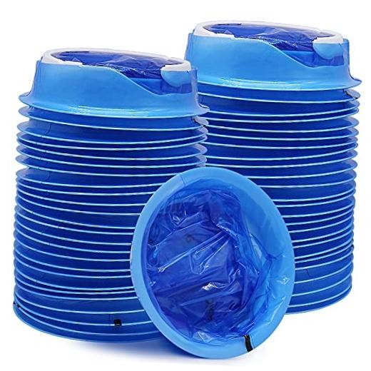 50 Pack Emesis Bag, Disposable Vomit Bags, Aircraft & Car 50 Count (Pack of 1)