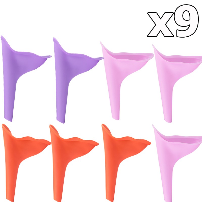 LOTS Portable Urinal Funnel Female Woman Ladies She Urinal Urine Funnel Outdoor