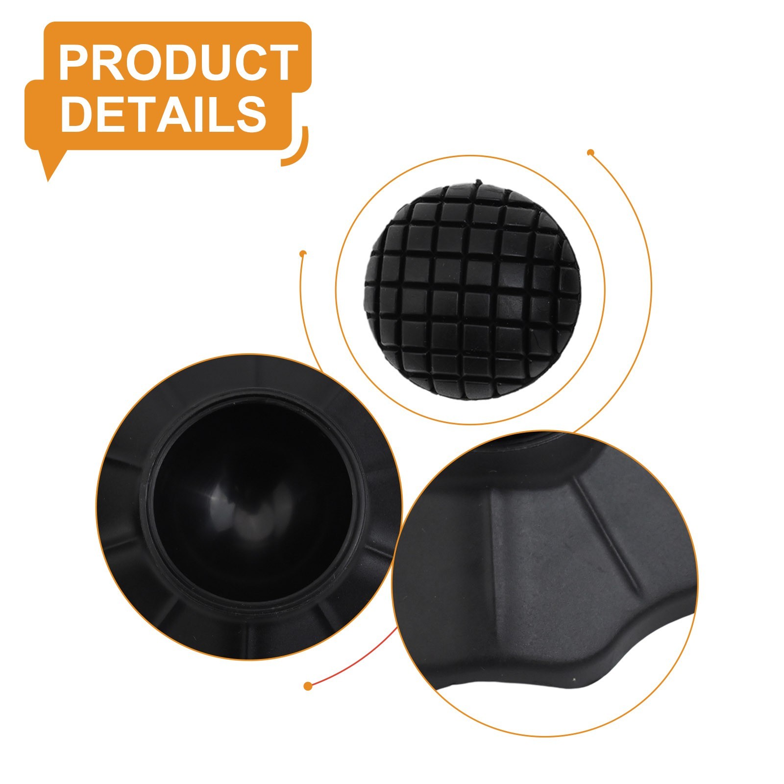Prevent Your Outdoor Camping Chair from Sinking with Nonslip Foot Pads Set of 4