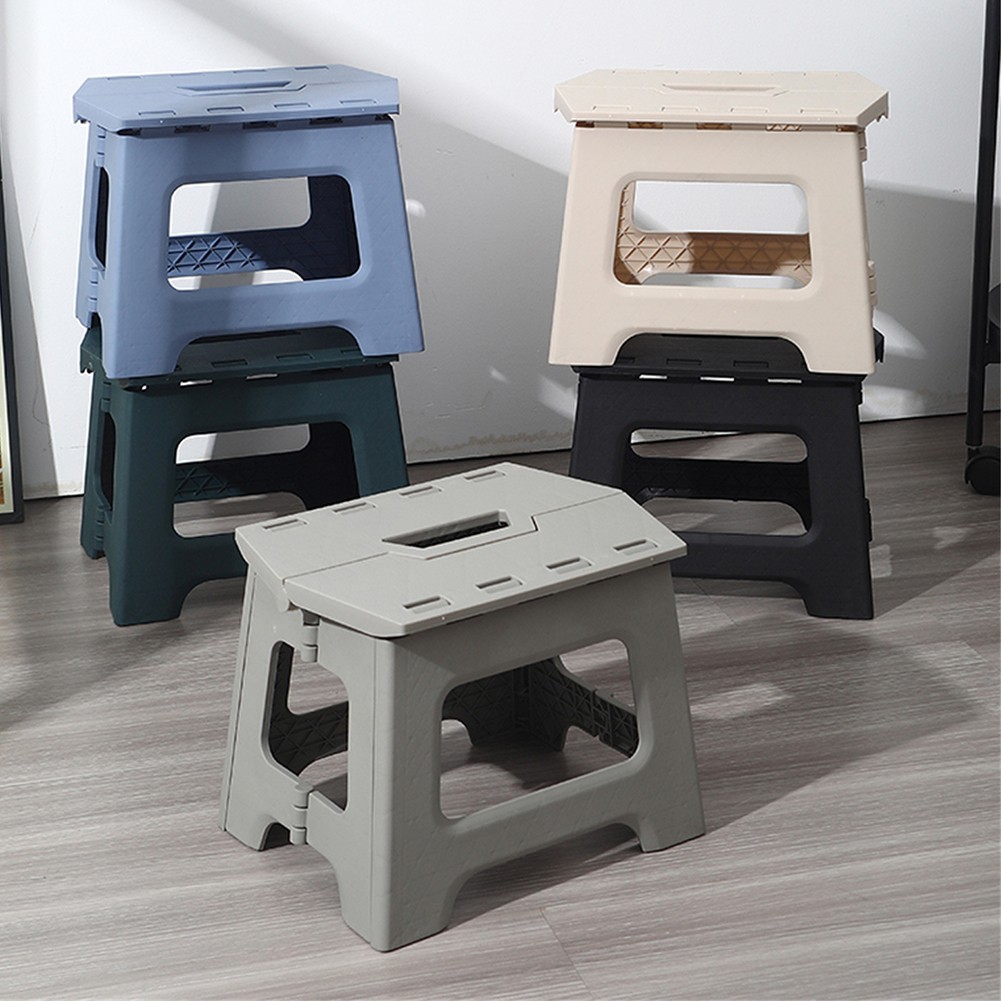 Conveniently Portable Folding Stool for Fishing and Camping Activities