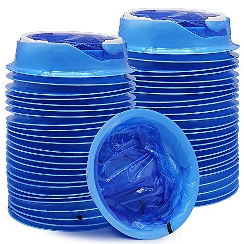 50 Pack Emesis Bag, Disposable Vomit Bags, Aircraft & Car 50 Count (Pack of 1)