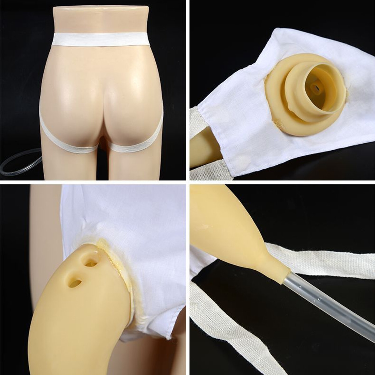 Male Female Reusable Urine Bag Urinal Pee Holder Collector Urinary Incontinence
