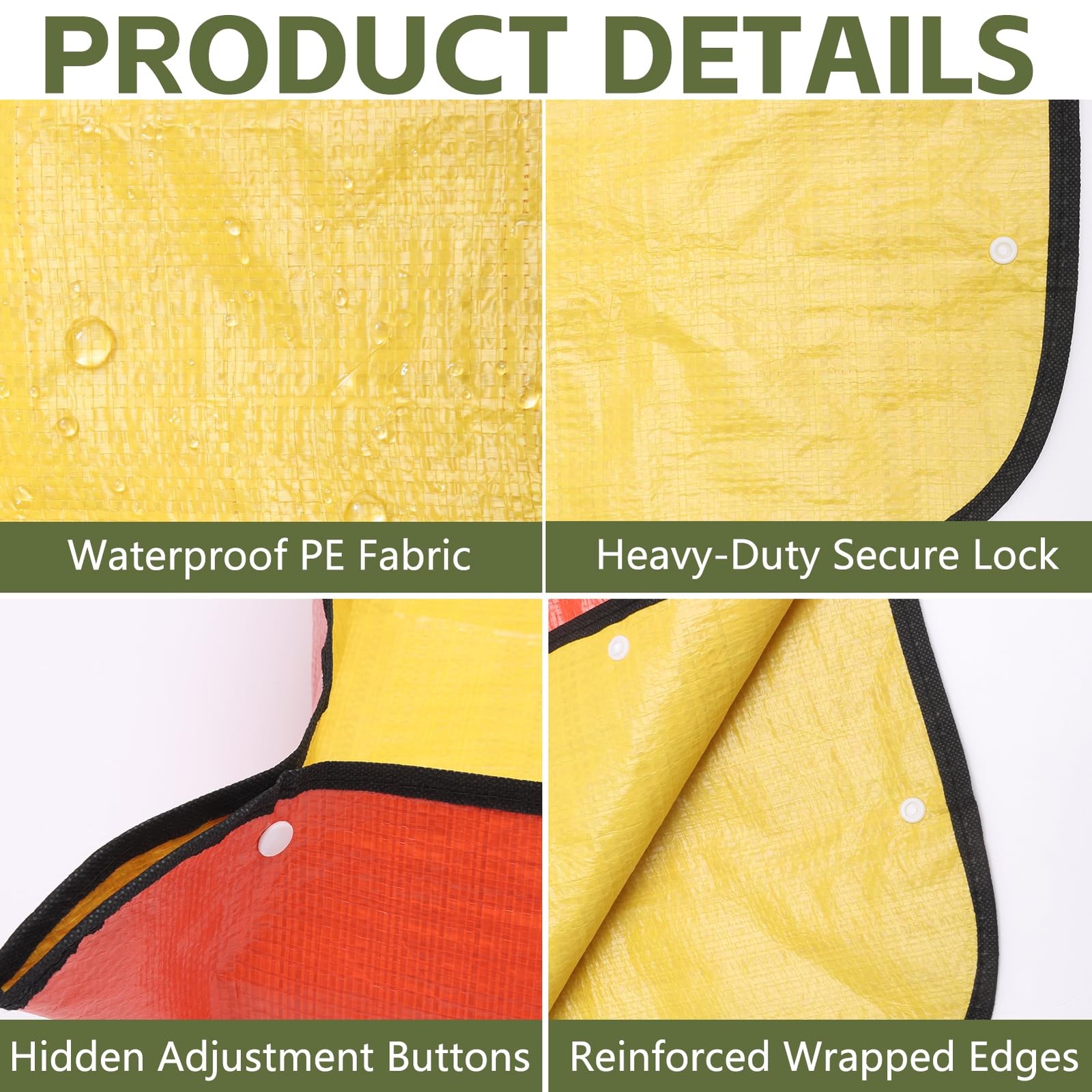 2 Pack Portable Camping Shower Mat Foldable Waterproof Non Slip 39.3 In