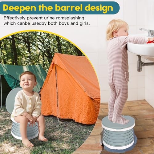 portable, foldable potty seat for toddler, Training Toilet Seat Small Gray