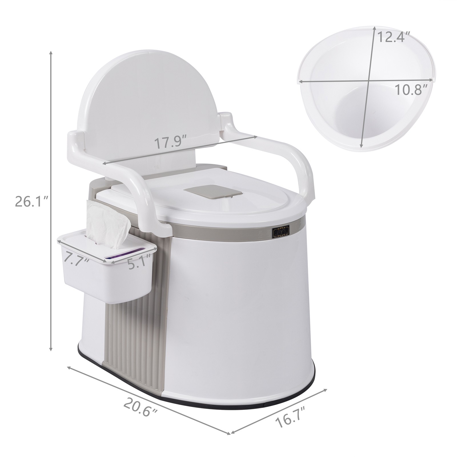 Outdoor Portable Toilet/Portable Travel Toilet for Camping /Hiking Toilet /