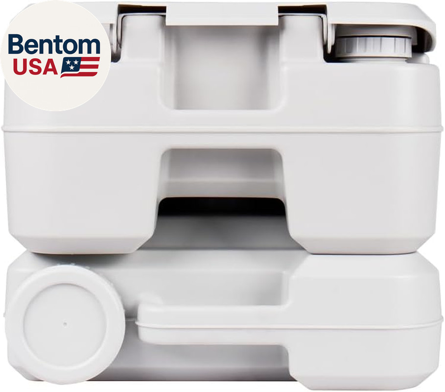 Portable Toilet for Marine, RV, Camping and Boat (2.6 Gallon)