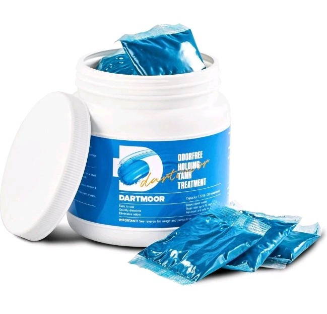 DARTMOOR Holding Tank Treatment Drop-Ins, 20 Pack Water Tank Odor Treatment for