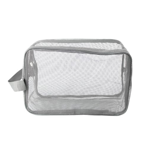 1PC Portable Mesh Shower Bag for Bathroom, Gym Camping Portable Travel Mesh